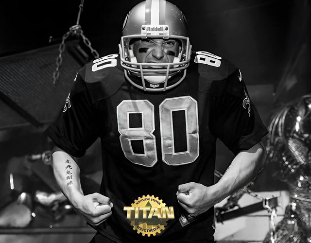 Échassier footballeur américain