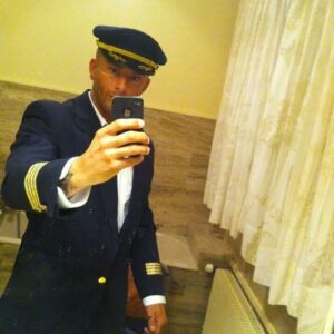 Chippendale costume pilote de l'air