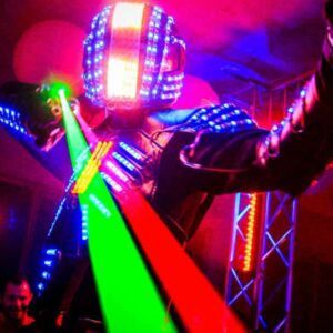 Robot LED performer