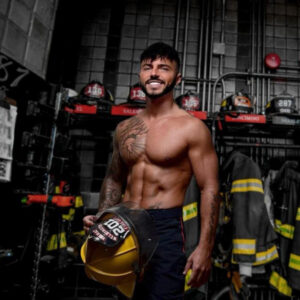 Striptease thème pompier Enzo